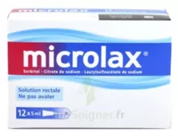 Microlax Sorbitol Citrate Et Laurilsulfoacetate De Sodium S Rect En Récipient Unidose 12récip-unidoses-can/5ml à Saint-Avold