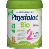 Physiolac Bio 2 Lait Pdre B/800g à Saint-Avold