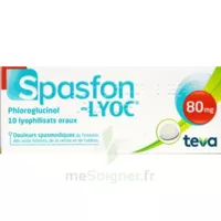 Spasfon Lyoc 80 Mg, Lyophilisat Oral à Saint-Avold