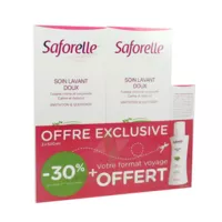 Saforelle Solution Soin Lavant Doux 2*500ml+100ml à Saint-Avold