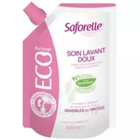 Saforelle Solution Soin Lavant Doux Eco-recharge/400ml à Saint-Avold