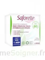 Saforelle Serviettes Hygiéniques Nuit Coton Bio B/10 à Saint-Avold