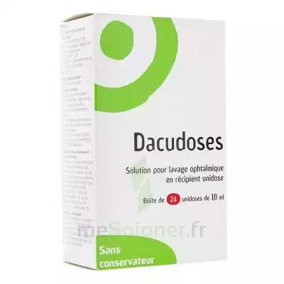 Dacudoses Solution Pour Lavement Ophtalmologique 24unid/10ml à Saint-Avold